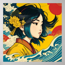 ベトナム人女性フル開花 ポスター