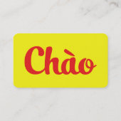 ベトナム人/タイếンệ 名刺 (裏面)