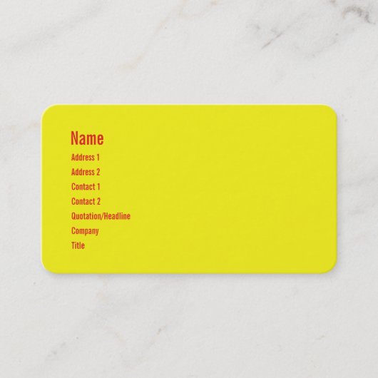 ベトナム人/タイếンệ 名刺 (正面)