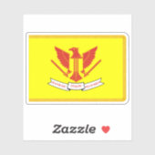 ベトナム共和国大統領国旗 シール (シート)