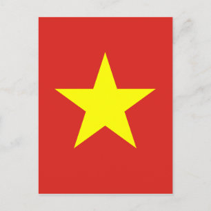 ベトナム国旗ố – クỳクビトệナム ポストカード