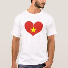ベトナム国旗が好き Tシャツ