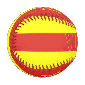 ベトナム国旗とコート・オブ・アームズ 野球ボール (正面左)