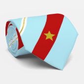 ベトナム国旗のコートの腕のネックタイ ネクタイ (ロール)