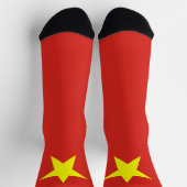 ベトナム国旗の愛国的なベトナム国民プライド ソックス (上部)