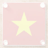 ベトナム国旗を持つガラスコスター ガラスコースター (裏面)