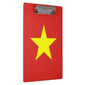 ベトナム国旗を持つ愛国的なクリップボード クリップボード (右)