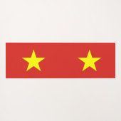 ベトナム国旗を持つ愛国的なヨガマット ヨガマット (裏面(横))