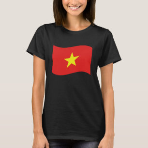 ベトナム国旗波 Tシャツ