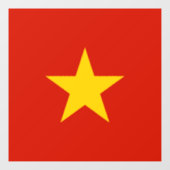 ベトナム国旗 ウィンドウサイン (シート)
