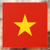 ベトナム国旗 ウィンドウサイン (シート2)