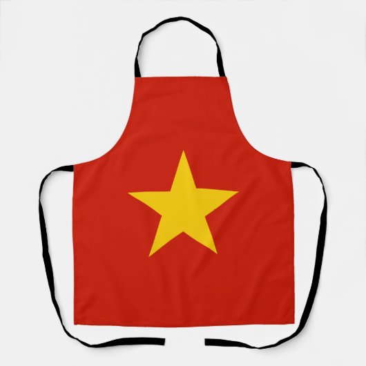 ベトナム国旗 エプロン (正面)
