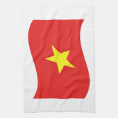 ベトナム国旗 キッチンタオル (縦)