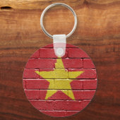 ベトナム国旗 キーホルダー (正面)