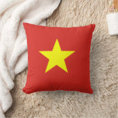 ベトナム国旗 クッション (ブランケット)