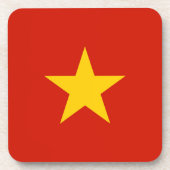 ベトナム国旗 コースター (正面)