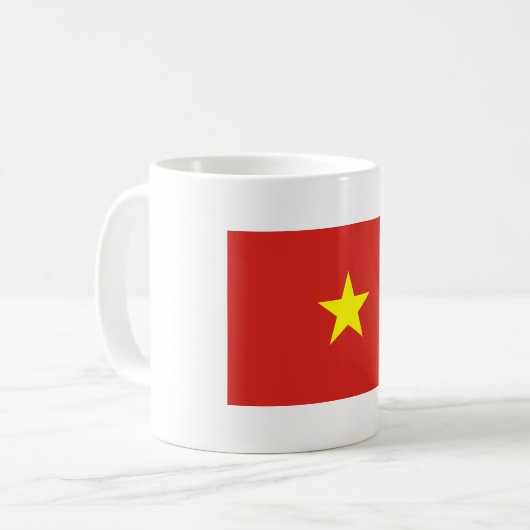 ベトナム国旗 コーヒーマグカップ (正面左)