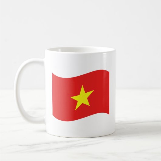 ベトナム国旗 コーヒーマグカップ (左)