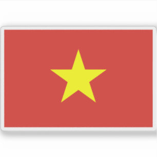 ベトナム国旗 シール
