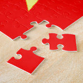 ベトナム国旗 ジグソーパズル (側面)