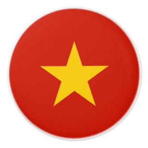 ベトナム国旗 セラミックノブ
