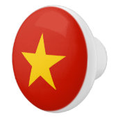 ベトナム国旗 セラミックノブ (右)