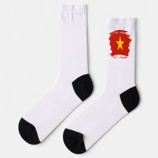 ベトナム国旗 ソックス (左)