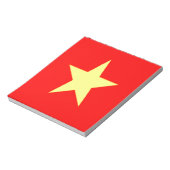 ベトナム国旗 ノートパッド (回転)