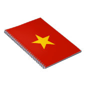 ベトナム国旗 ノートブック (右側)