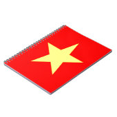 ベトナム国旗 ノートブック (左側)