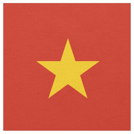 ベトナム国旗 ファブリック (クローズアップ)