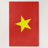 ベトナム国旗（ベトナム） ジグソーパズル (縦)