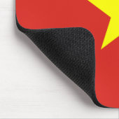 ベトナム国旗（ベトナム） マウスパッド (コーナー)