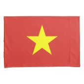 ベトナム国旗（ベトナム） 枕カバー (正面右)