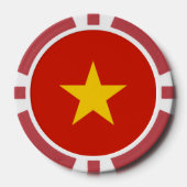 ベトナム国旗 ポーカーチップ (正面)