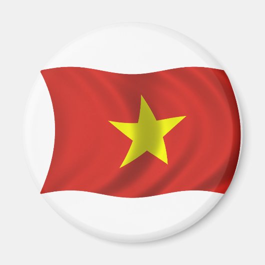 ベトナム国旗 マグネット (正面)