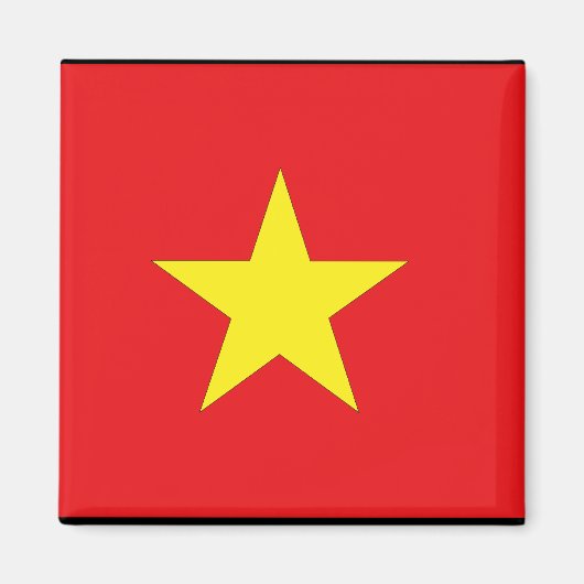 ベトナム国旗 マグネット (正面)