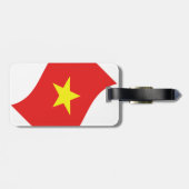 ベトナム国旗 ラゲッジタグ (裏面横)