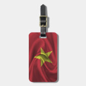 ベトナム国旗 ラゲッジタグ (正面縦)