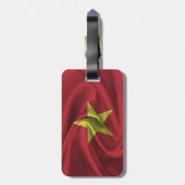 ベトナム国旗 ラゲッジタグ (裏面縦)