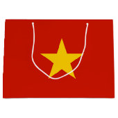 ベトナム国旗 ラージペーパーバッグ (正面)