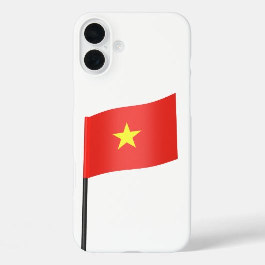 ベトナム国旗 Case-Mate iPhoneケース (裏面)