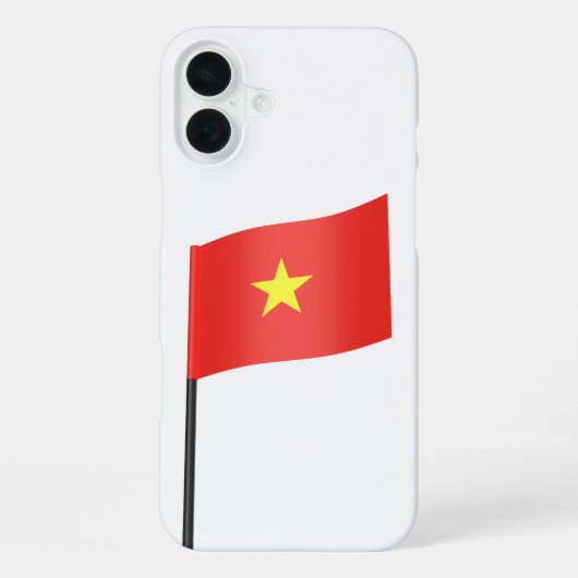 ベトナム国旗 iPhoneケース (裏面)