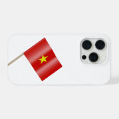 ベトナム国旗 iPhoneケース (裏面横)