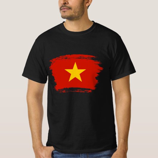 ベトナム国旗 Tシャツ (正面)