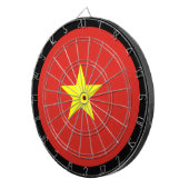 ベトナム国旗Dartboard & Vietnam / game board ダーツボード (正面右)