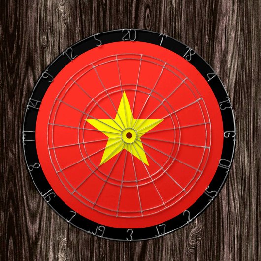 ベトナム国旗Dartboard & Vietnam / game board ダーツボード