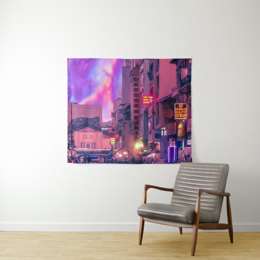 ベトナム市場 タペストリー (インサイチュ(横))