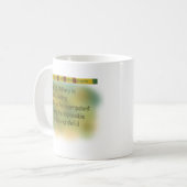 ベトナム戦争のヘルメットの落書き コーヒーマグカップ (正面左)