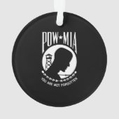 ベトナム戦争の行方不明兵士 POW MIA旗 WW2 オーナメント (裏面)